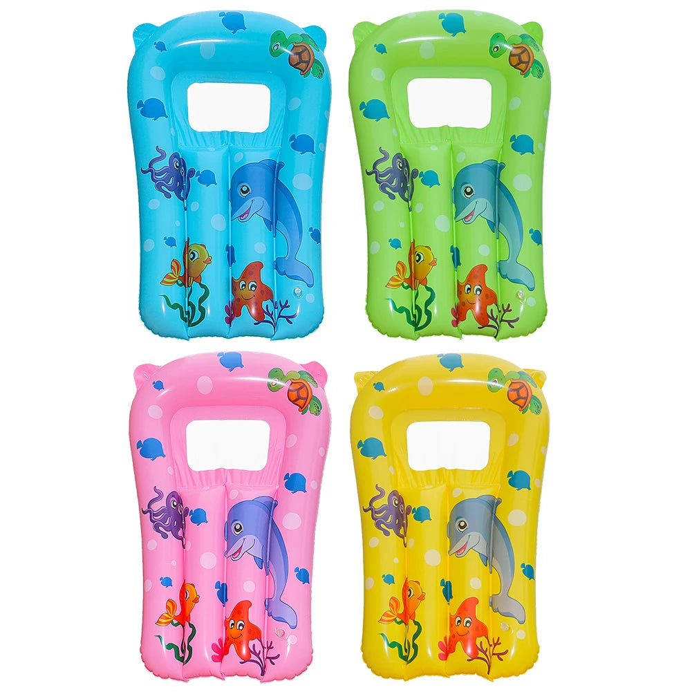 for Kids PVC Water Hammock Recliner Inflatable Floating Row Swimming Mattress Children Sea Swimming Pool Party Lounge Bed