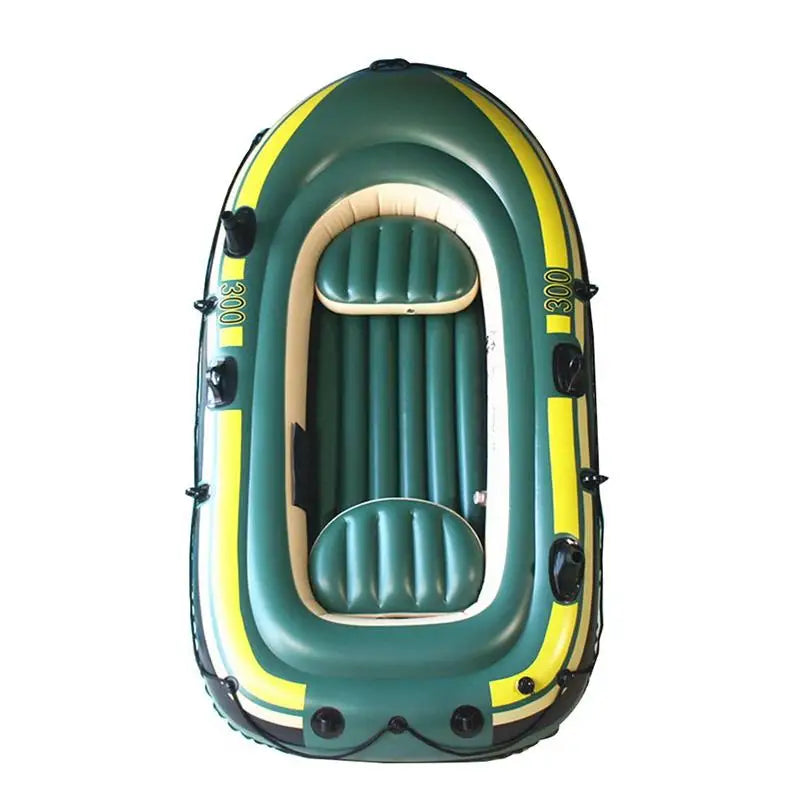 2/3 Person Inflatable Boat Set Heavy Duty Fishing Air Kayak Canoe (NO Oars And Foot Pump) Fishing Drifting Rafting Boat