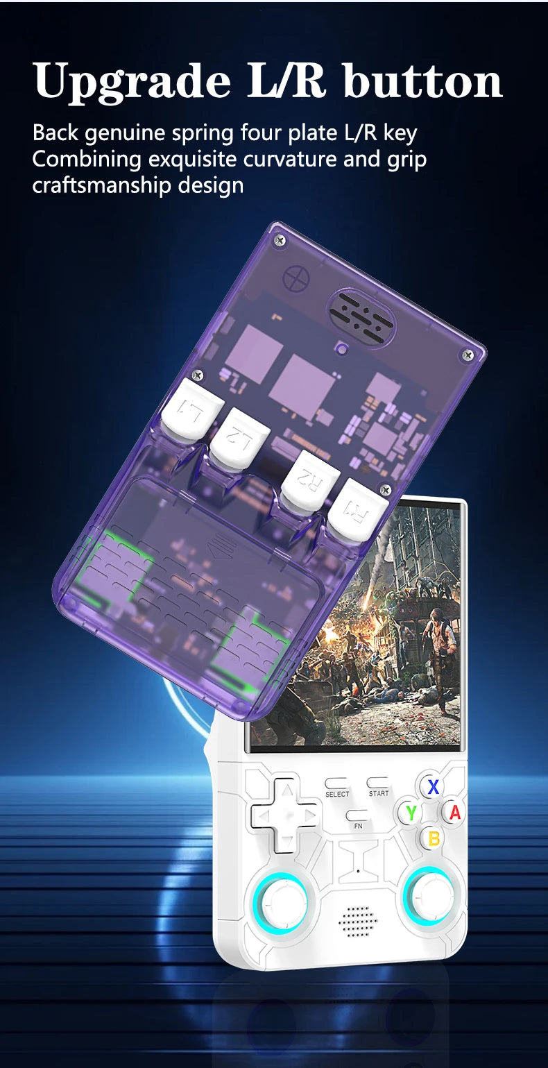 R36 ultra retro handheld game console 4.0 inch open-source Linux system portable video player handheld game console R36ultra