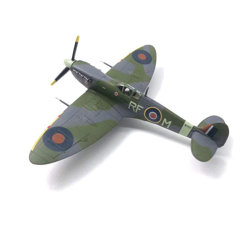 JASON TUTU 1/72 Scale Spitfire Fighter Diecast Metal Military Aircraft Model Collection Drop Shipping