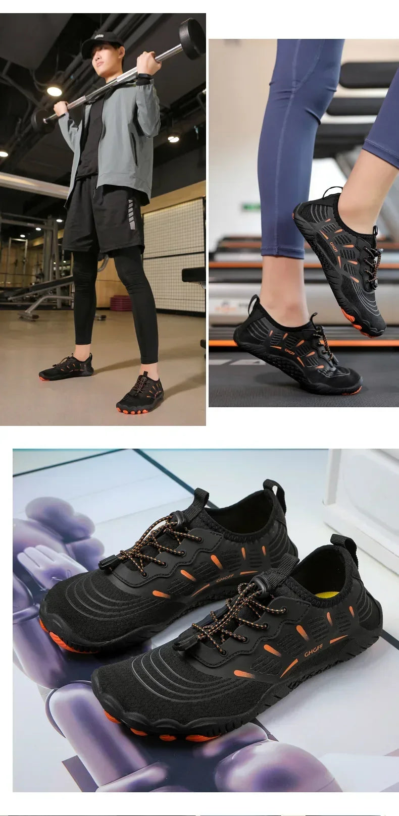 Unisex Quick-Drying Non-Slip Women Wading Boots Swimming Beach Sneaker Men Fishing Outdoor River Aqua Shoes Water Swimming Shoes