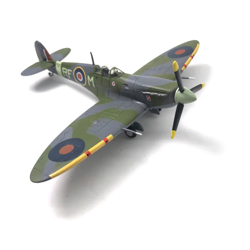 JASON TUTU 1/72 Scale Spitfire Fighter Diecast Metal Military Aircraft Model Collection Drop Shipping