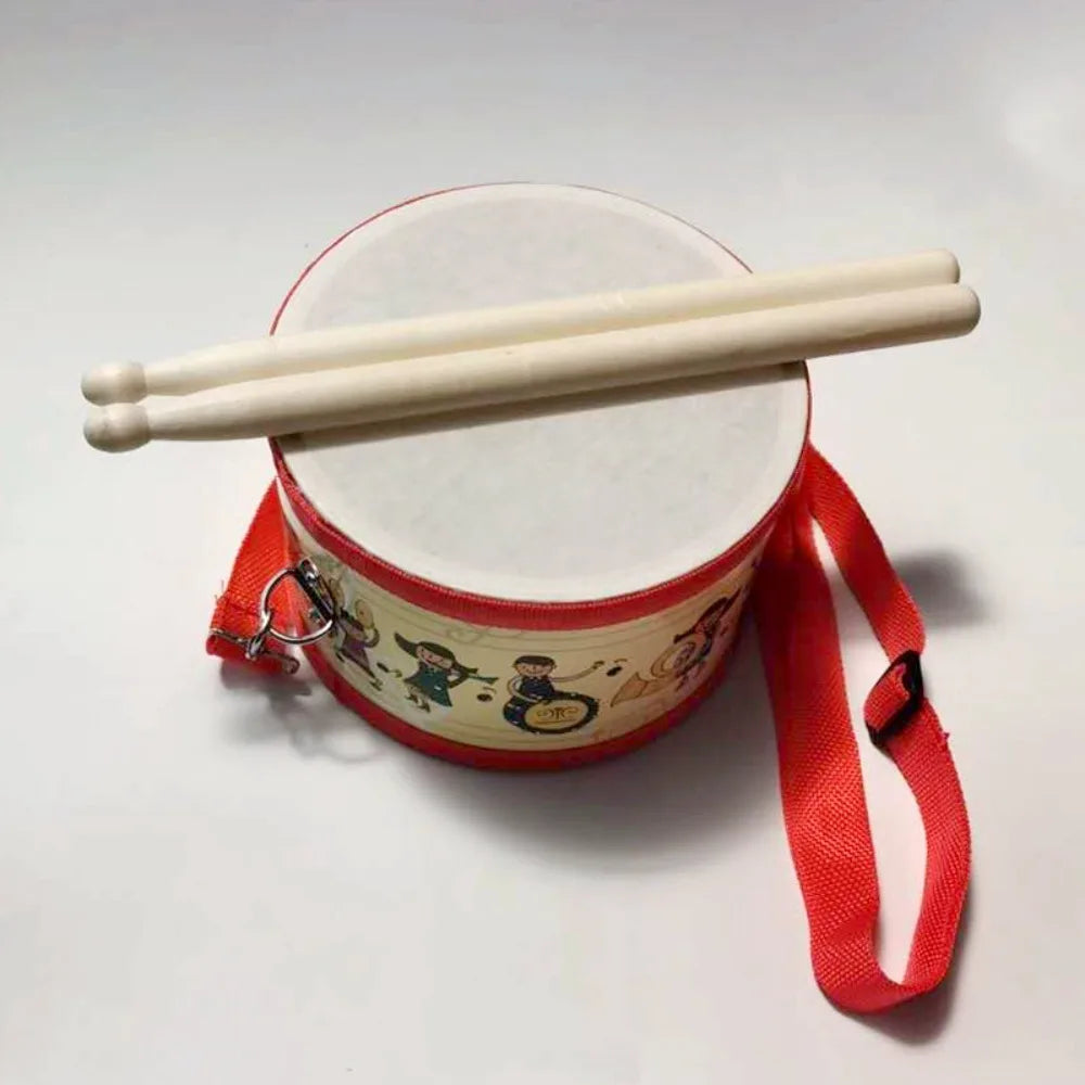 New Early education Beat Children  Toys Drum Wood Percussion instrument Musical Instrument